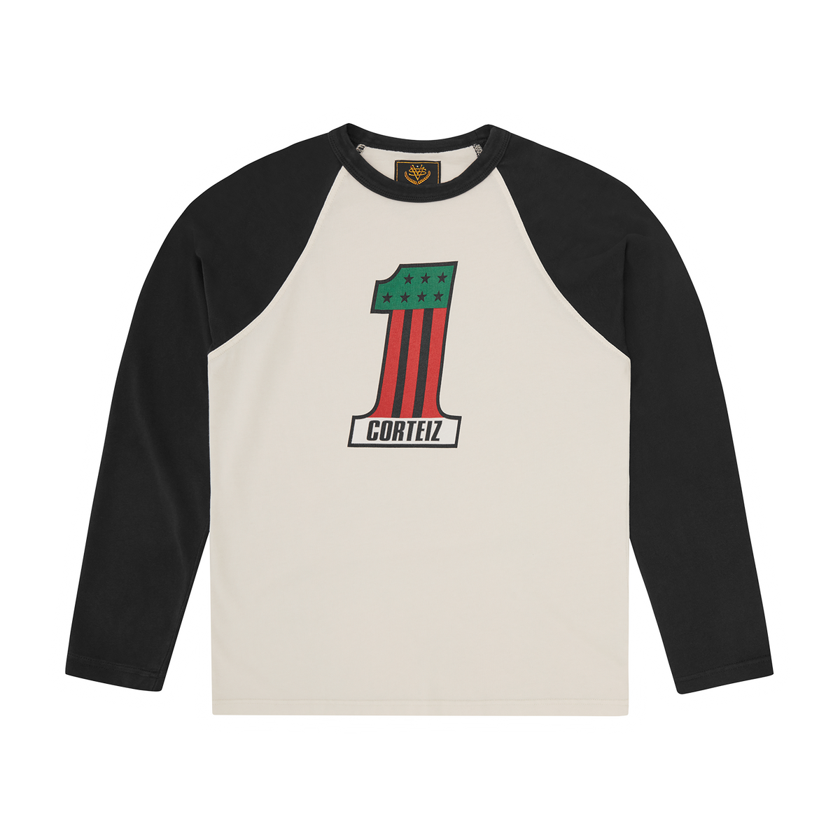 NUMBER 1 RAGLAN LS [BLACK] – CRTZRTW