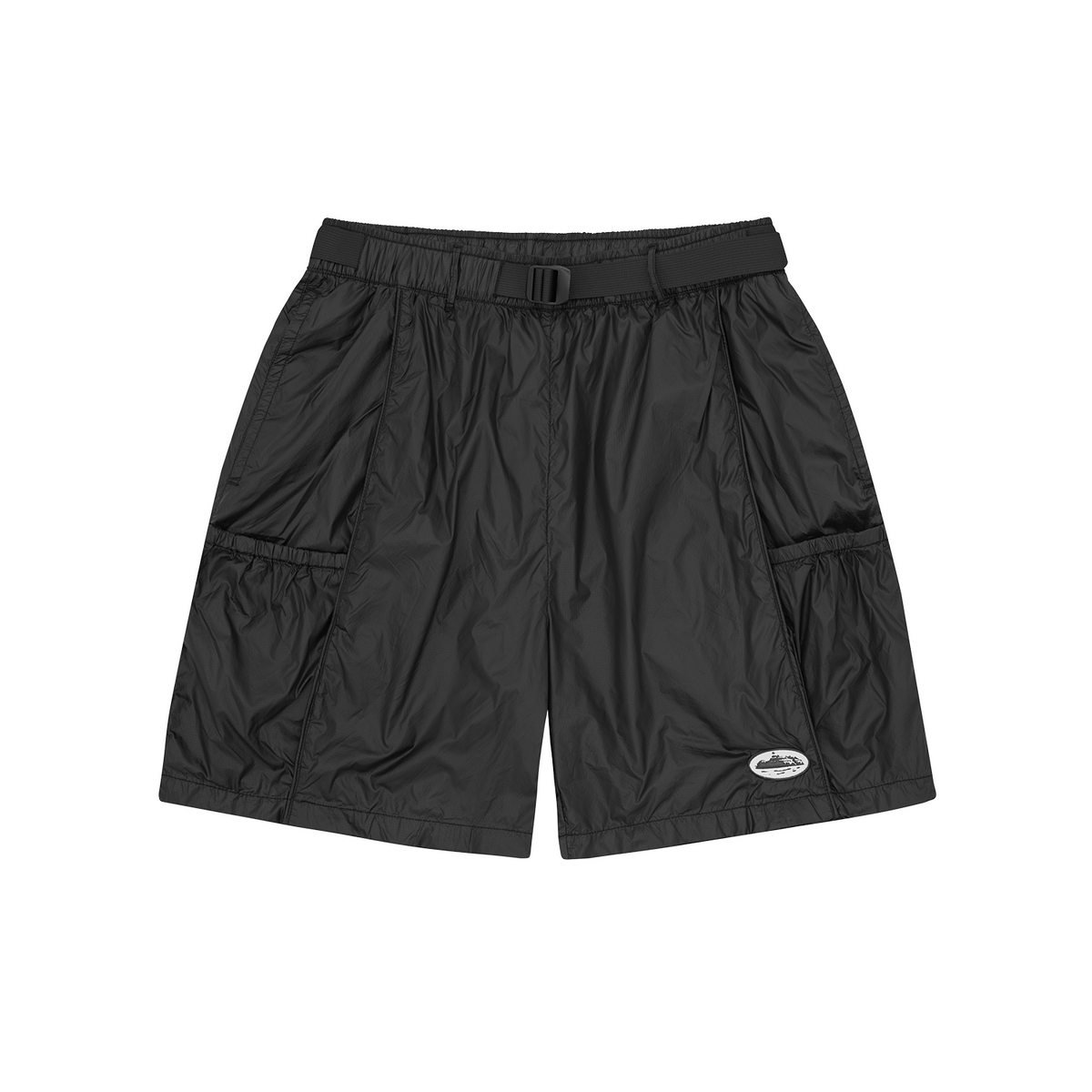 ALCATRAZ NYLON PATCH SHORT [BLACK] – CRTZRTW