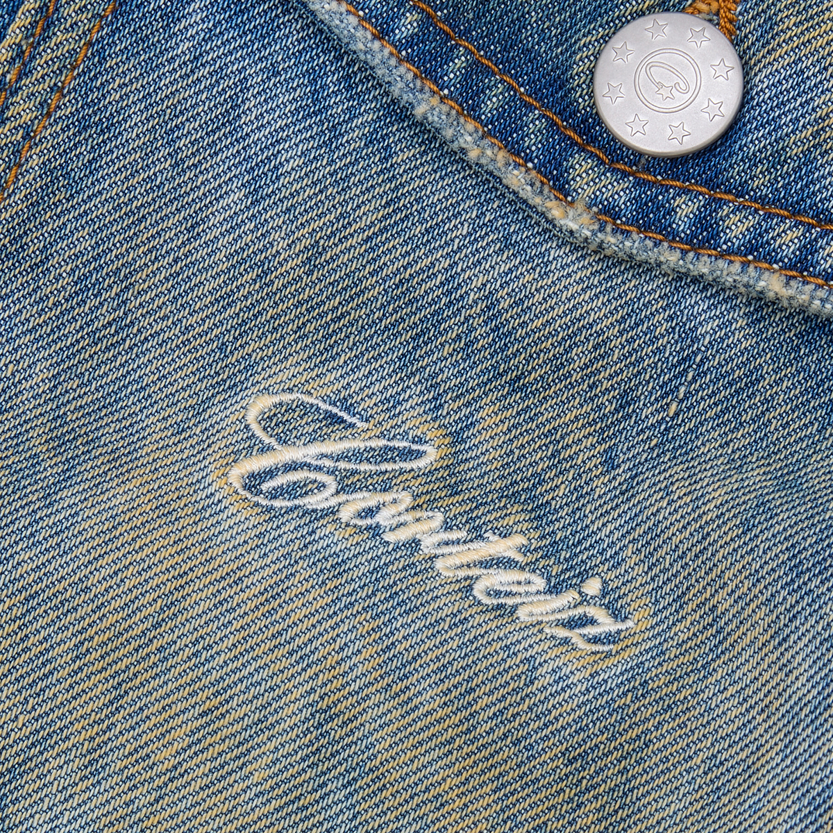 ARDWEAR PANEL DENIM JACKET [WASHED INDIGO] – CRTZRTW