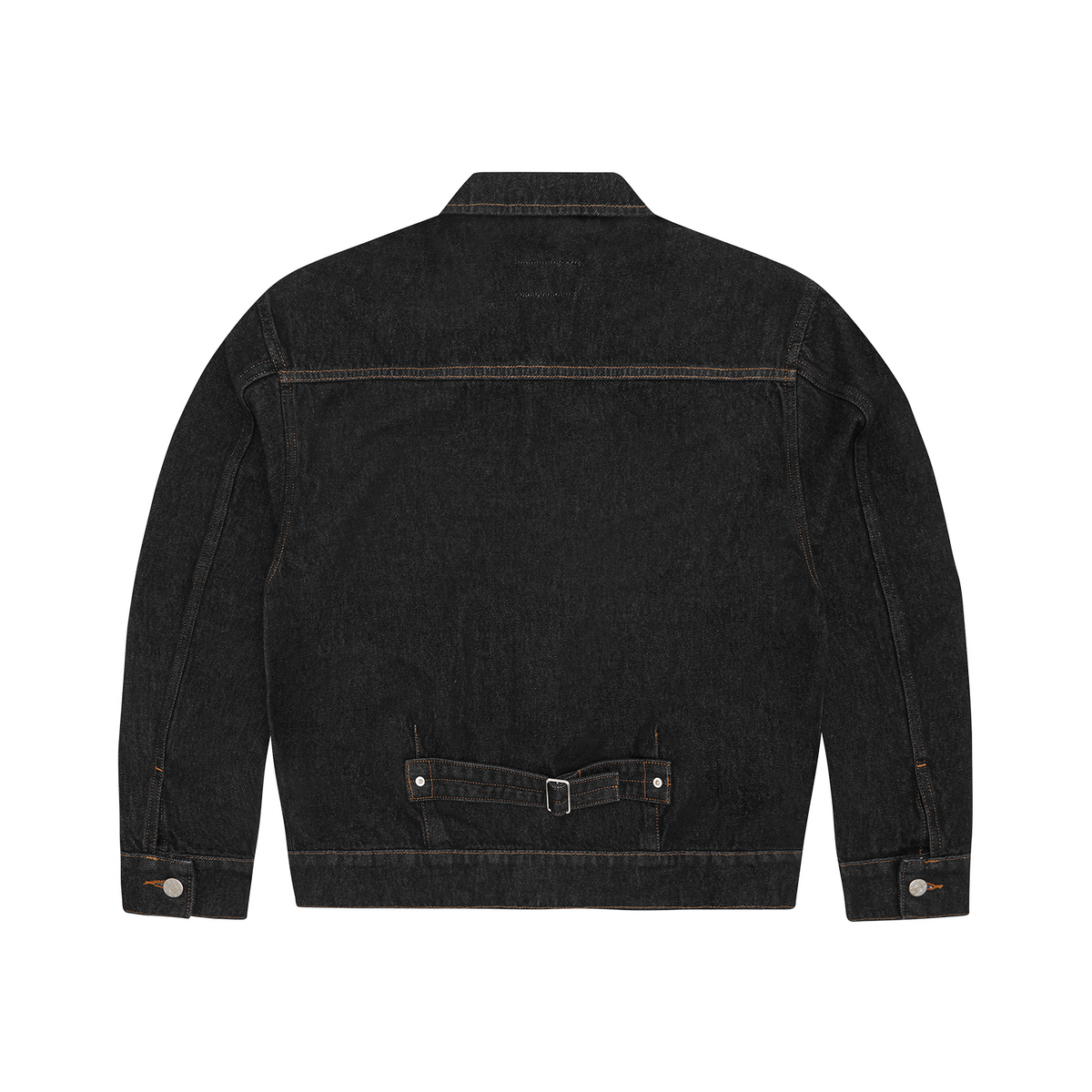 CREST CHAINSTITCH DENIM JACKET [WASHED BLACK] – CRTZRTW