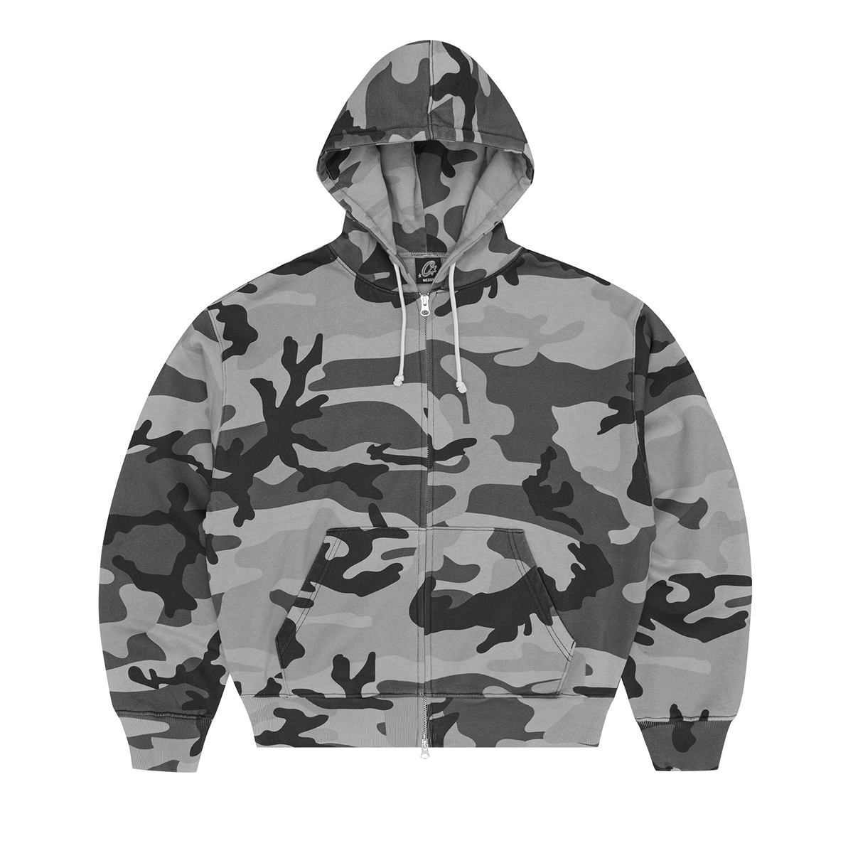 DIPLOMATIC ZIP HOODIE [WASHED CAMO] – CRTZRTW