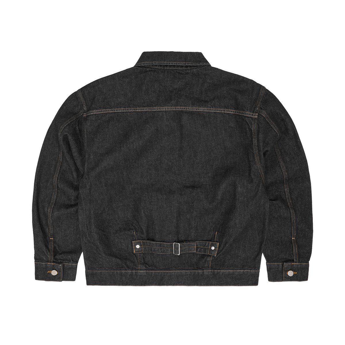 DUAL STRIPE DENIM JACKET [WASHED BLACK] – CRTZRTW