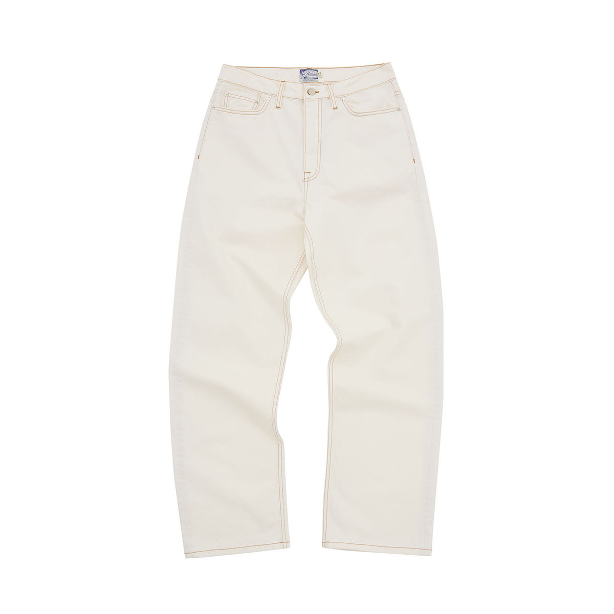 DUAL STRIPE BAGGY JEANS [OFF WHITE] – CRTZRTW