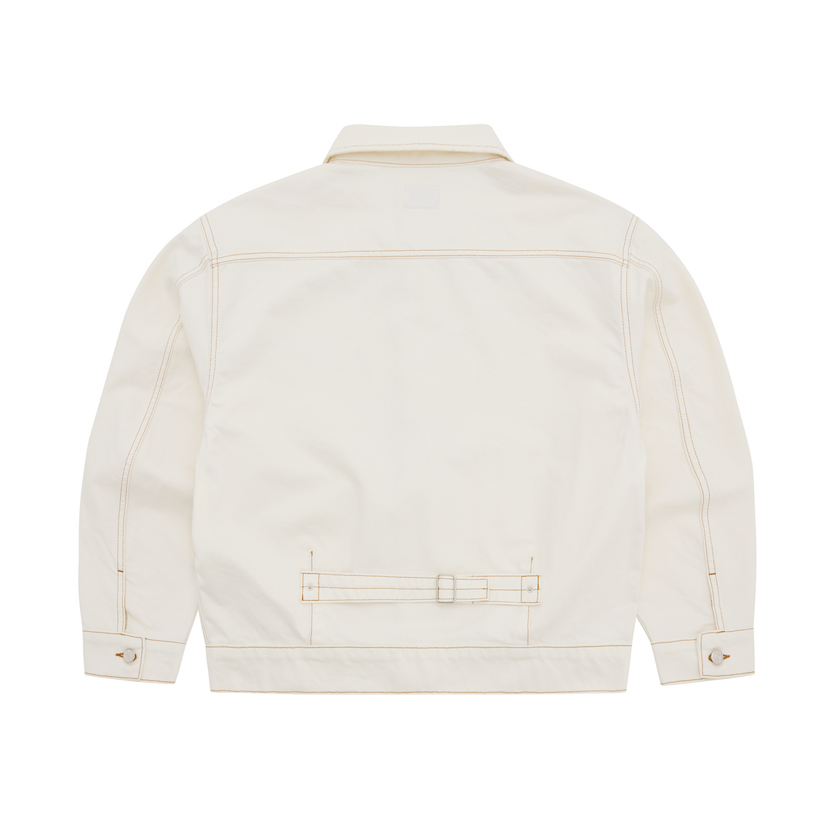 DUAL STRIPE DENIM JACKET [OFF WHITE] – CRTZRTW