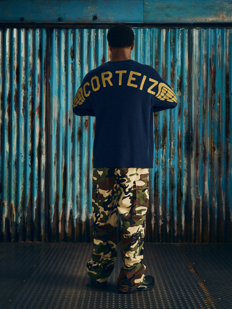 WINGS WAFFLE THERMAL [NAVY] – CRTZRTW
