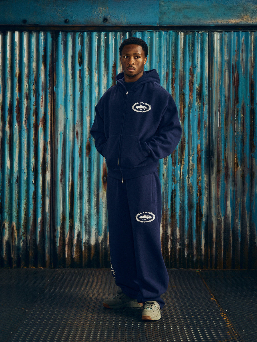 corteizセットアップ ロゴフルオレセンスsizeM SUPERIOR ROYALE TRACKSUIT [NAVY] – CRTZRTW
