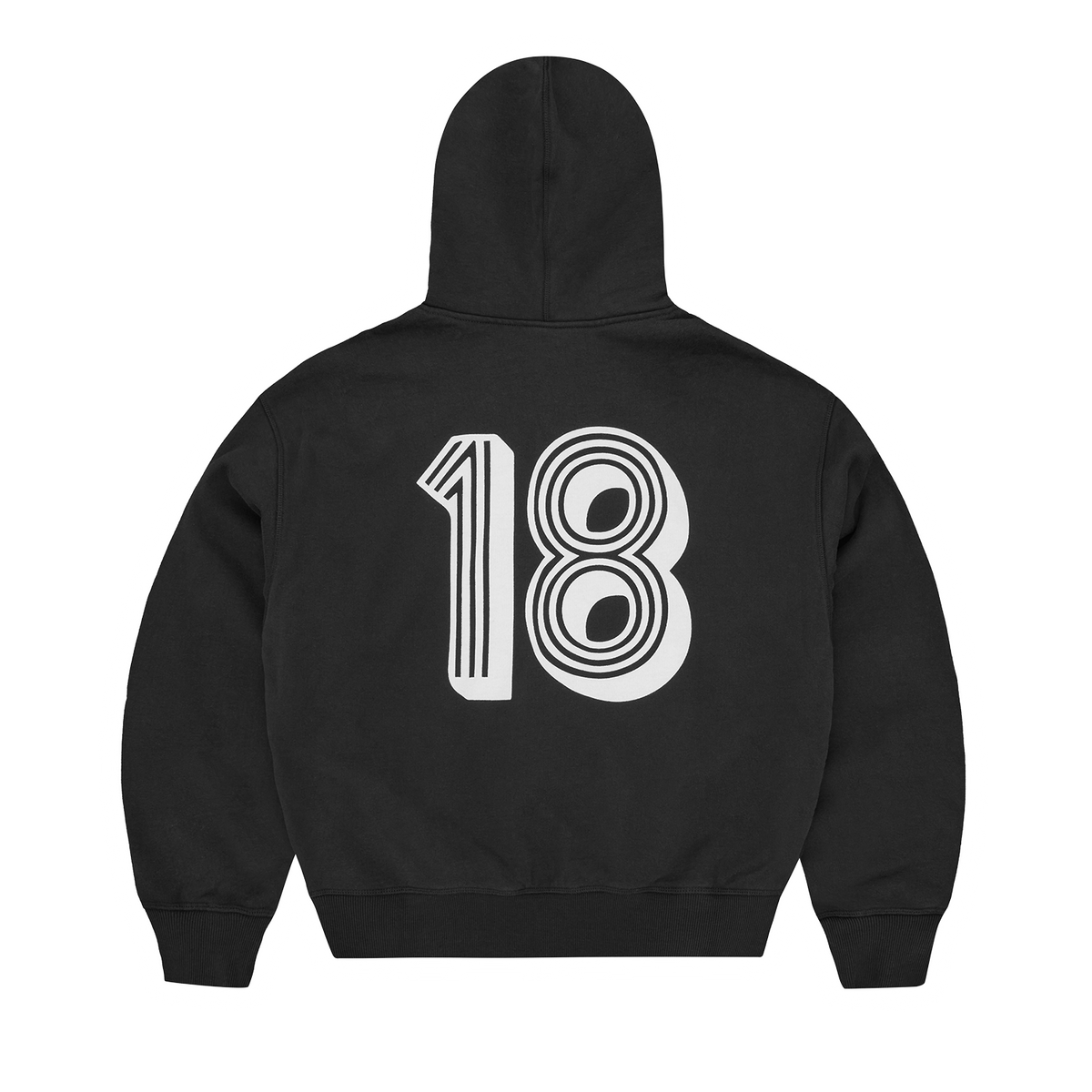 GHINI ZIP HOODIE [BLACK] – CRTZRTW