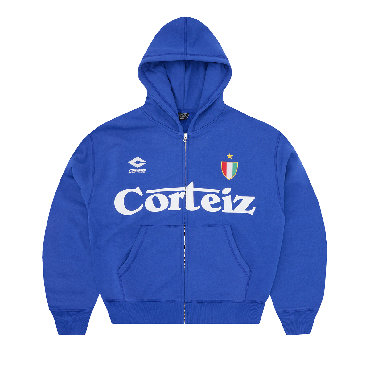 GHINI ZIP HOODIE [ROYAL BLUE] – CRTZRTW