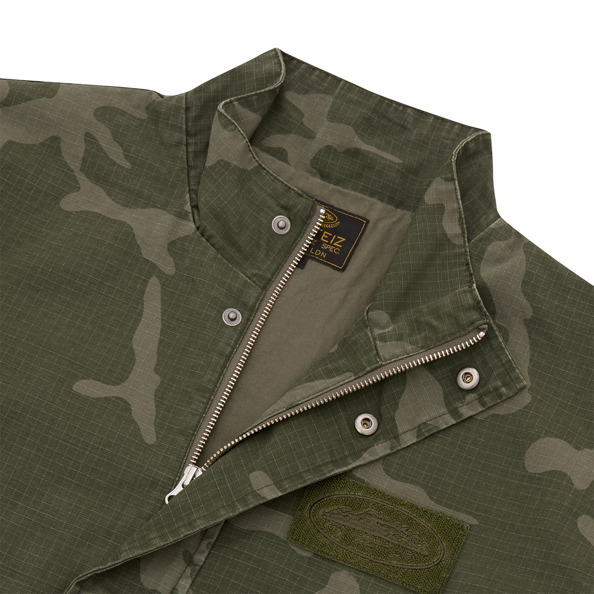 GUERILLAZ JACKET [GREEN CAMO] – CRTZRTW