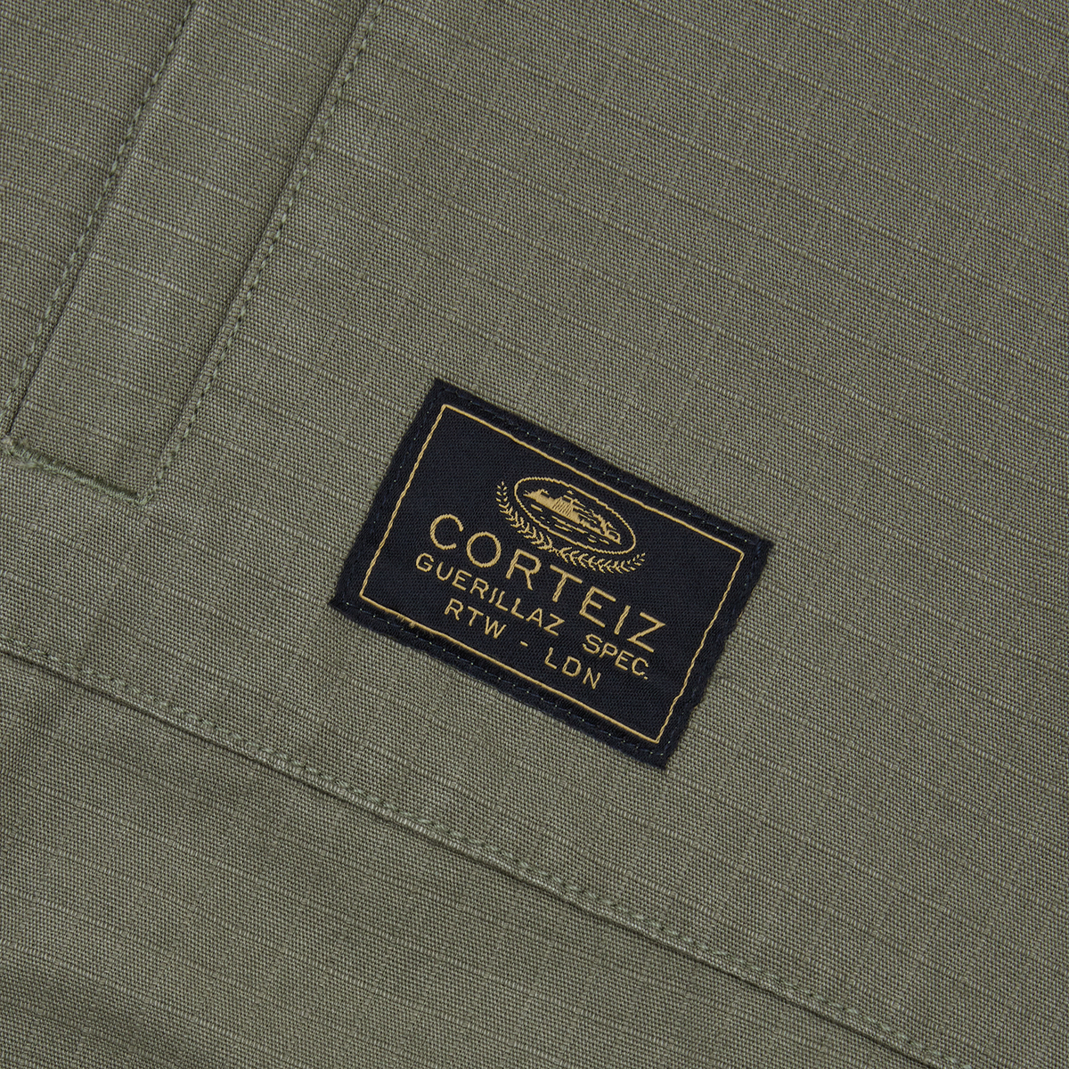 GUERILLAZ RIPSTOP JACKET [OLIVE] – CRTZRTW