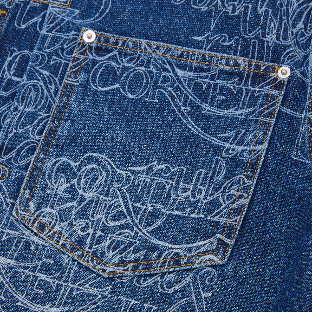 HANDWRITTEN DENIM JACKET [MIDWASH INDIGO] – CRTZRTW