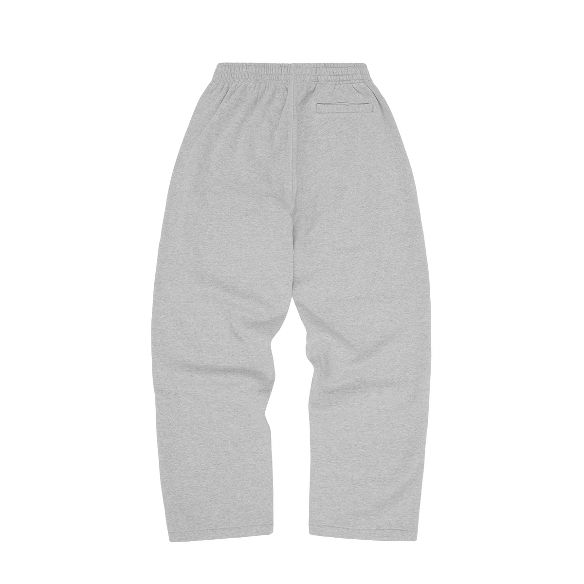 ISLAND PUFF PRINT OPEN HEM SWEATPANT [HEATHER GREY] – CRTZRTW