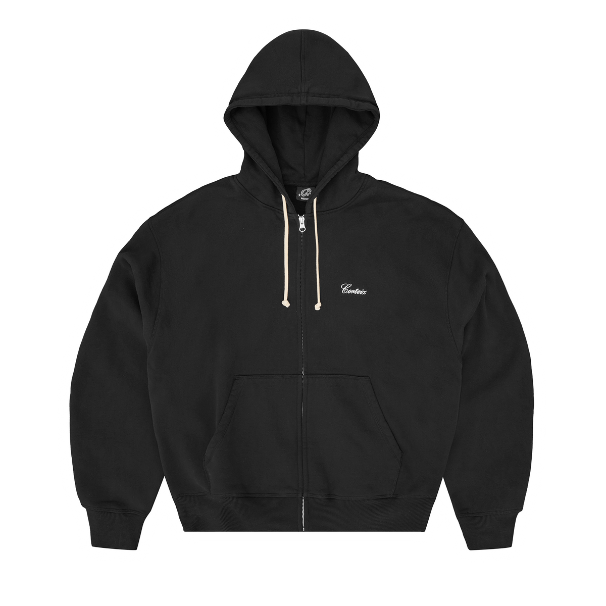 GABRIEL MOSES ZIP HOODIE [BLACK] – CRTZRTW