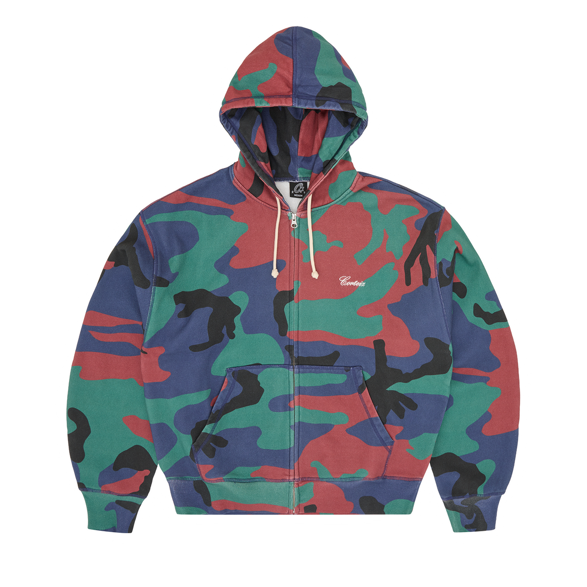 GABRIEL MOSES ZIP HOODIE [SOUF CAMO] – CRTZRTW