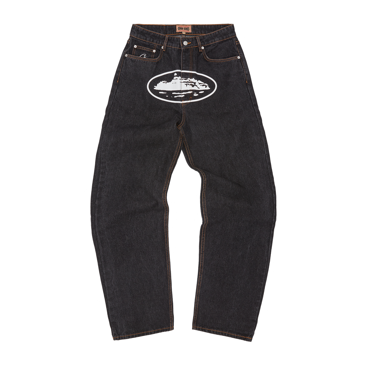 ISLAND BAGGY JEANS [WASHED BLACK] – CRTZRTW