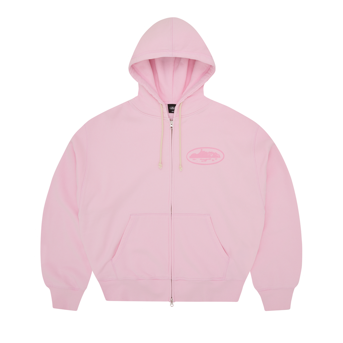 ISLAND KNOCKOUT ZIP HOODIE [PINK] – CRTZRTW