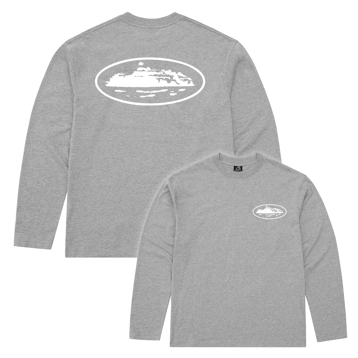 OG ISLAND LS TEE [HEATHER GREY] – CRTZRTW