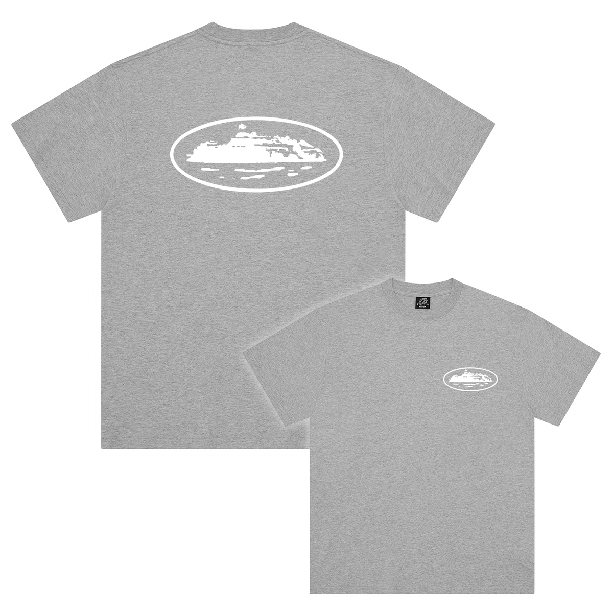 OG ISLAND TEE [HEATHER GREY] – CRTZRTW
