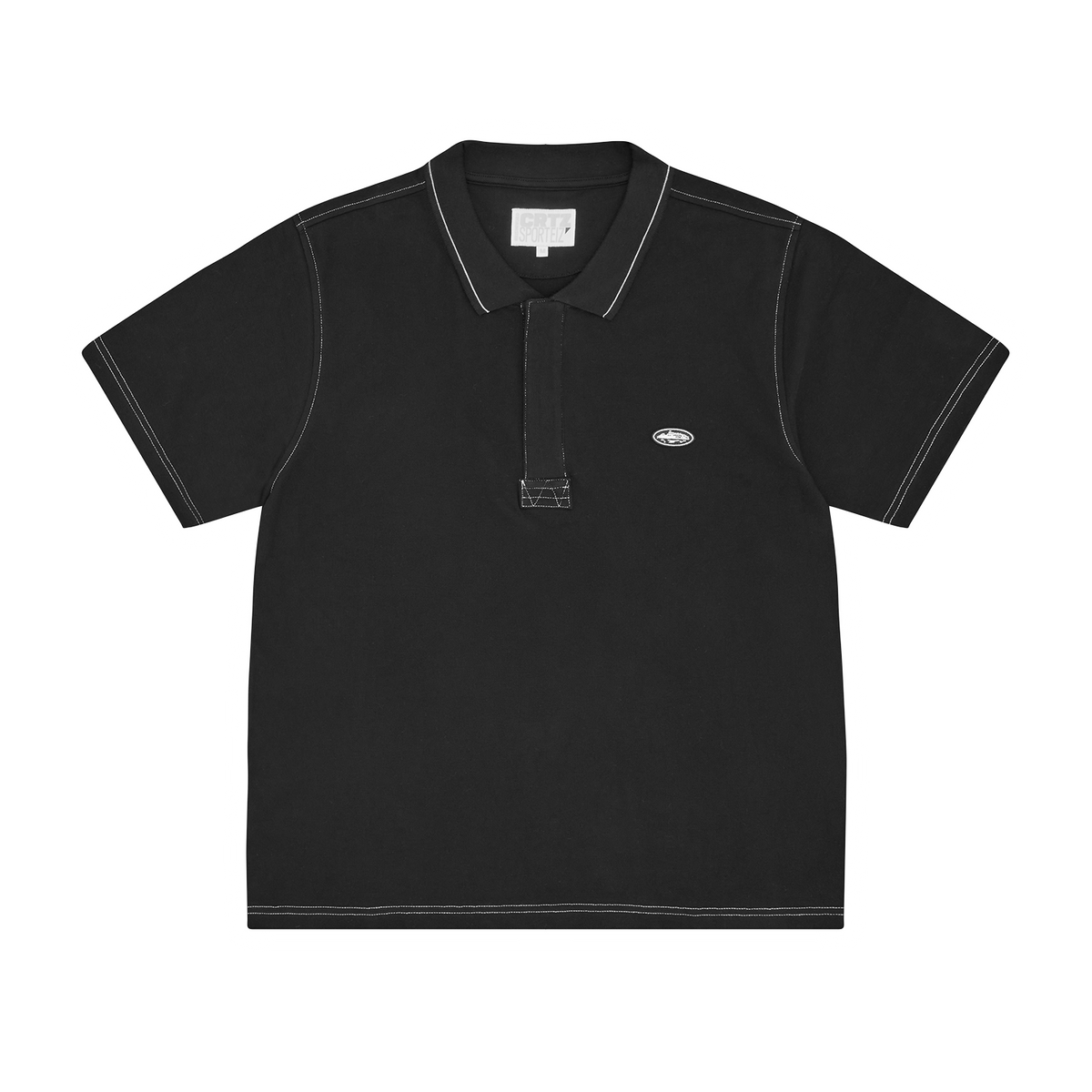 ISLAND POLO SHIRT [BLACK] – CRTZRTW
