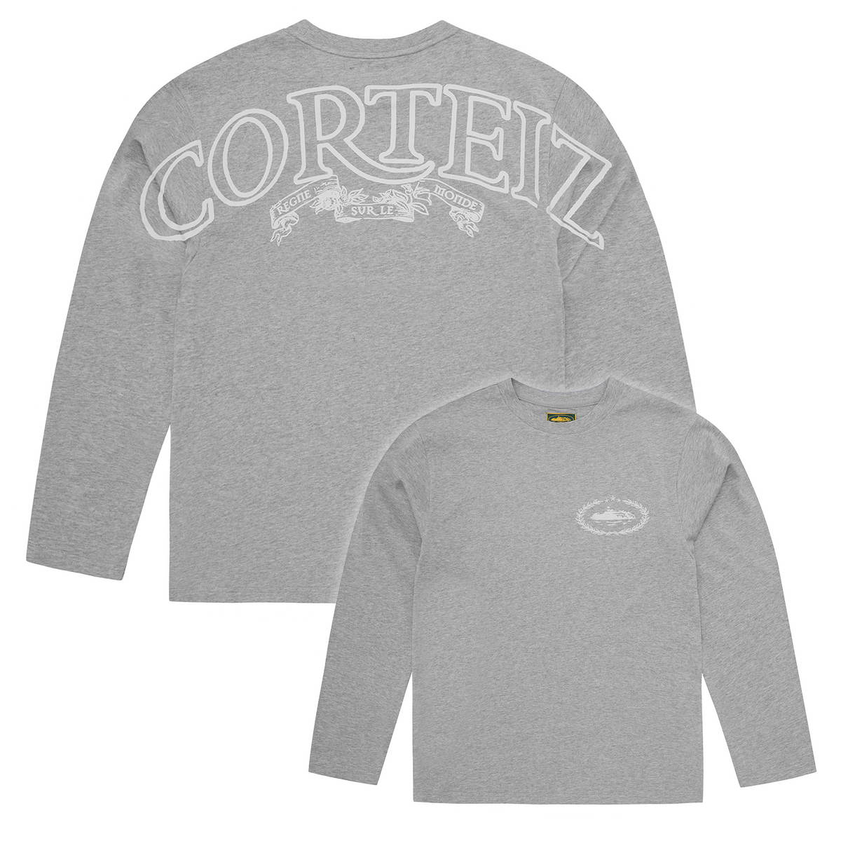 ROYALE HEAVYWEIGHT TEE LS [HEATHER GREY] – CRTZRTW