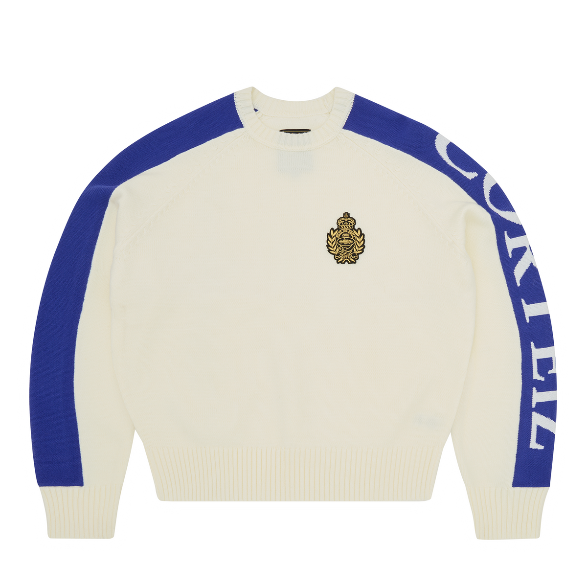 VVS PANEL KNIT SWEATER [CREAM] – CRTZRTW