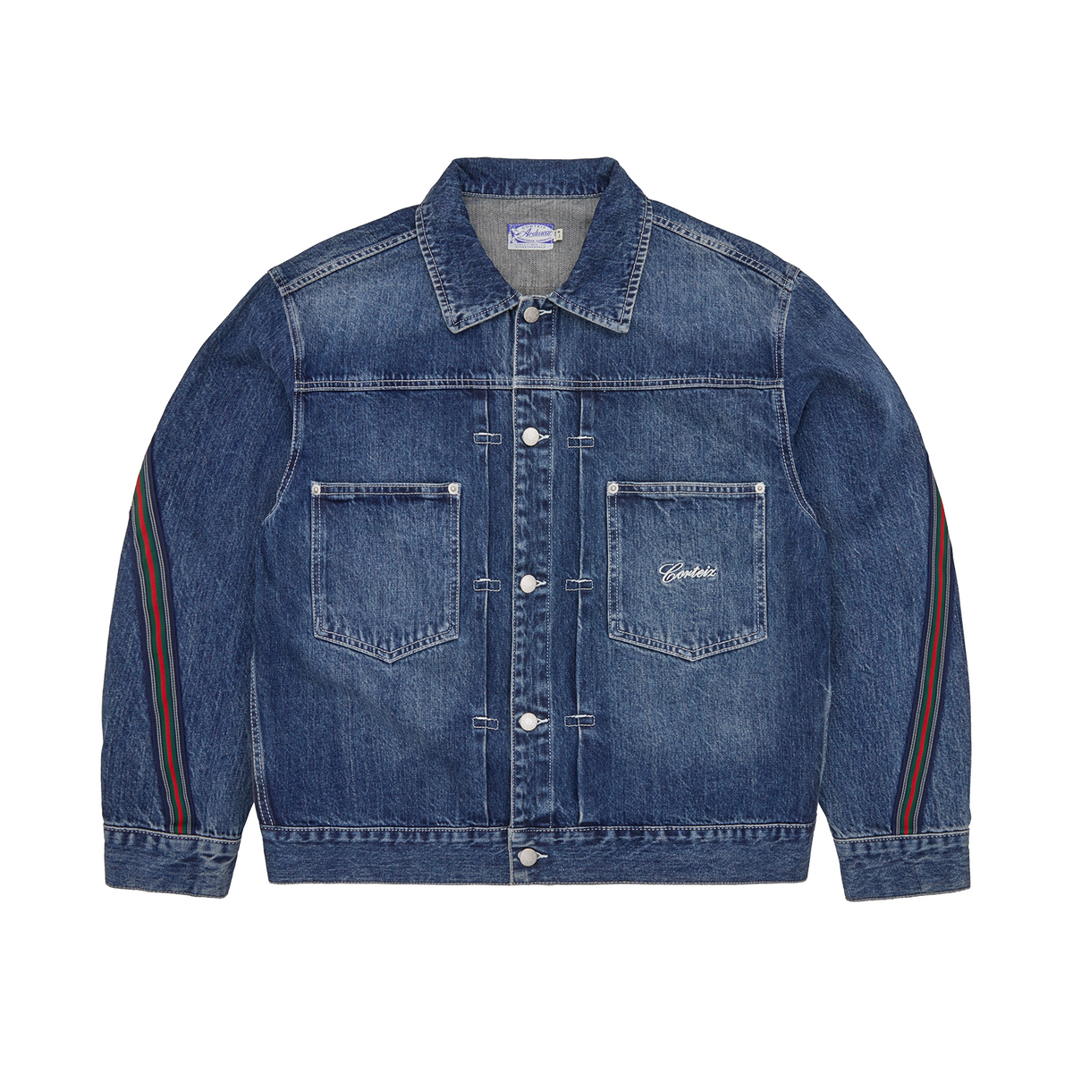 SAVOY DENIM JACKET [CHALK WASH] – CRTZRTW
