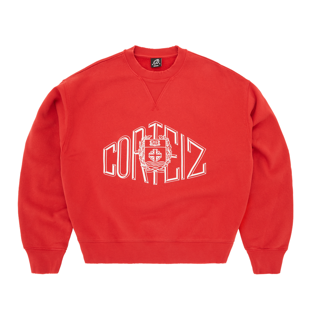 CORTEIZ SOPHOMORE CREWNECK REDコーテイズ　スエット SOPHOMORE CREWNECK [RED] – CRTZRTW