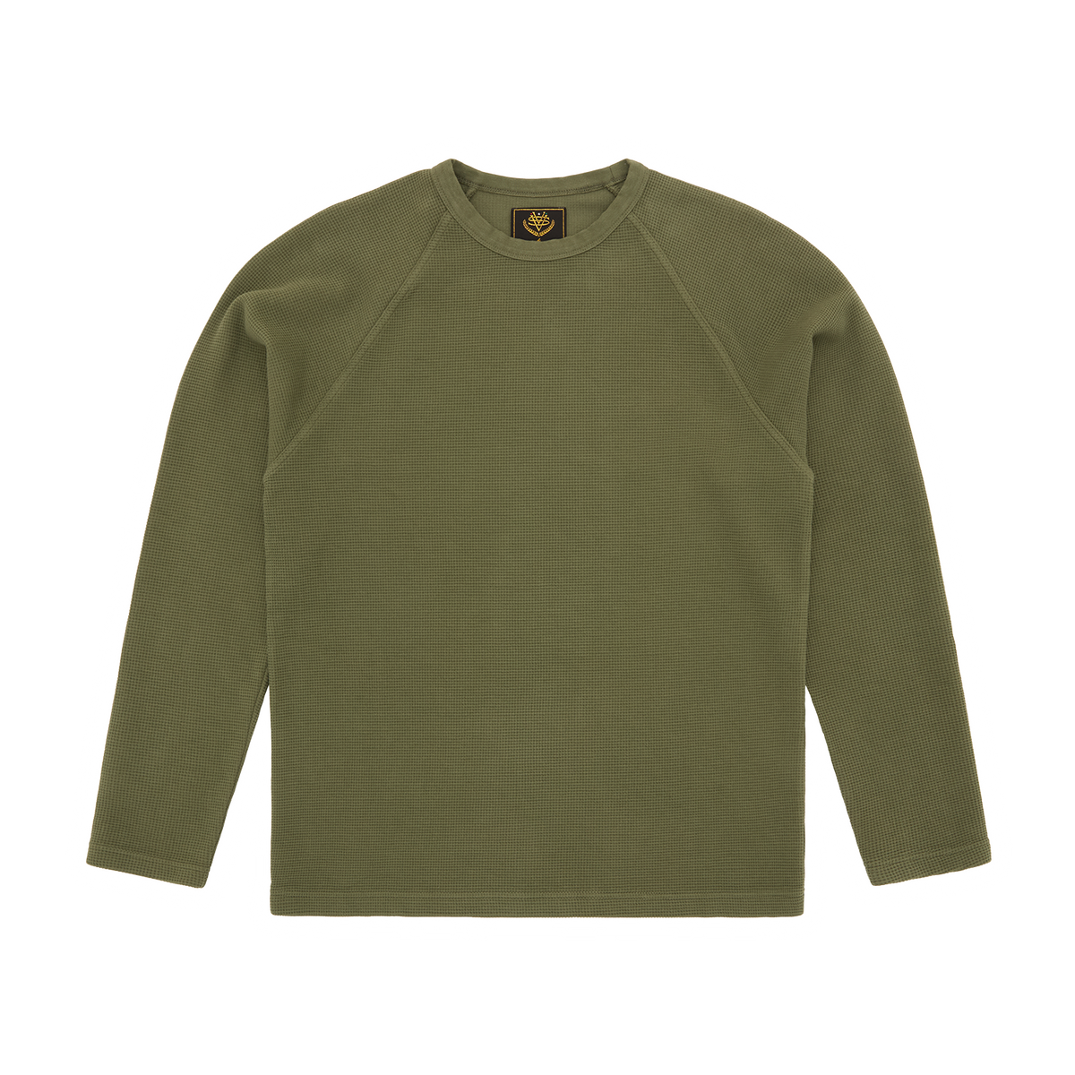 STAR RAGLAN WAFFLE THERMAL [OLIVE] – CRTZRTW