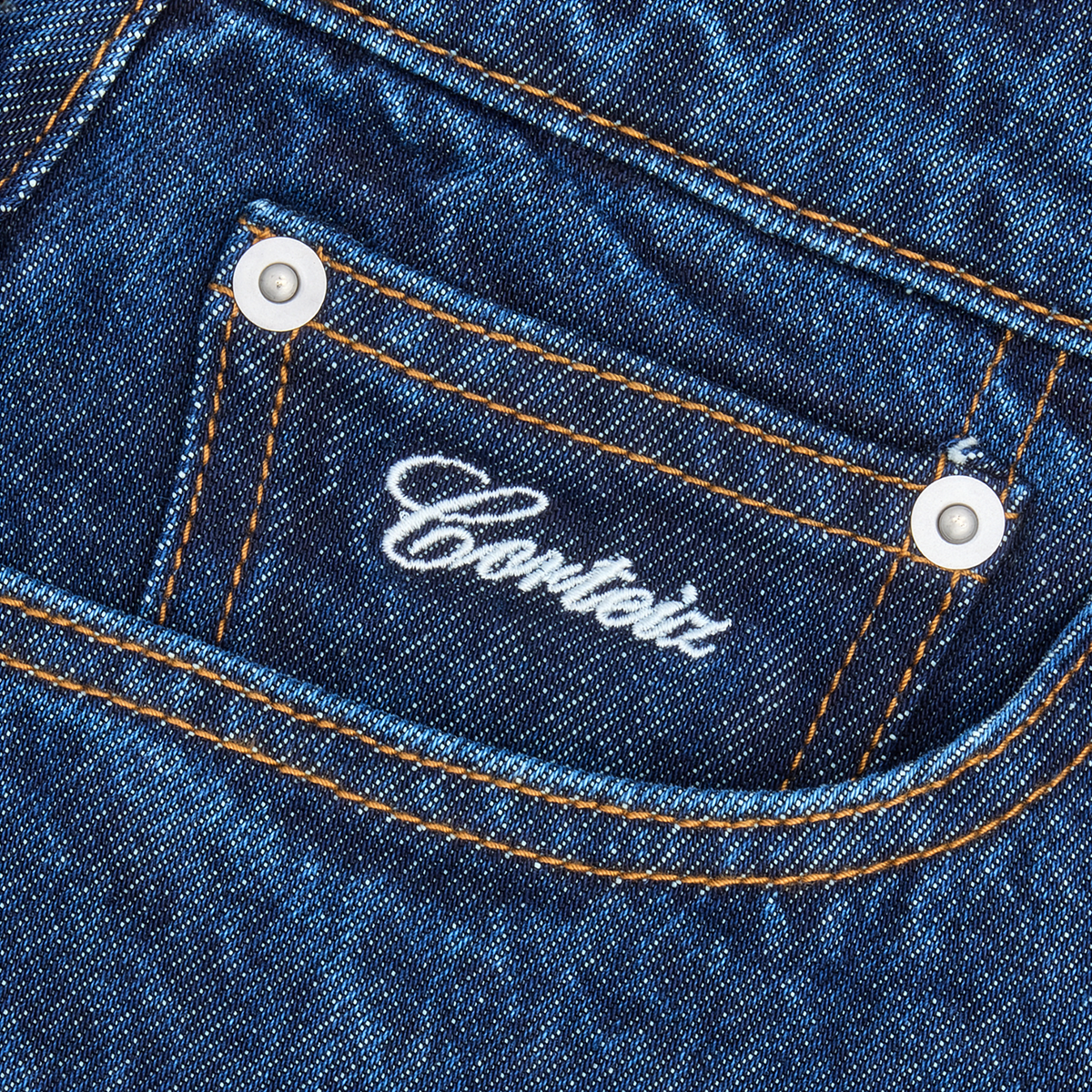 STRIKE BAGGY JEANS [DARK WASH] – CRTZRTW