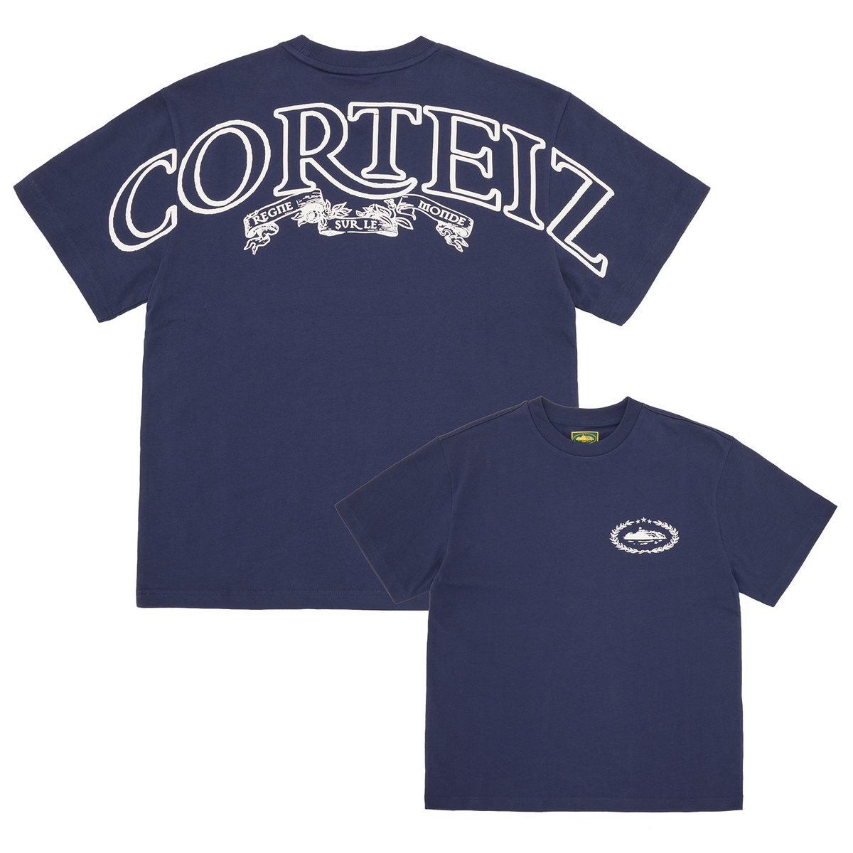 ROYALE HEAVYWEIGHT TEE [NAVY] – CRTZRTW