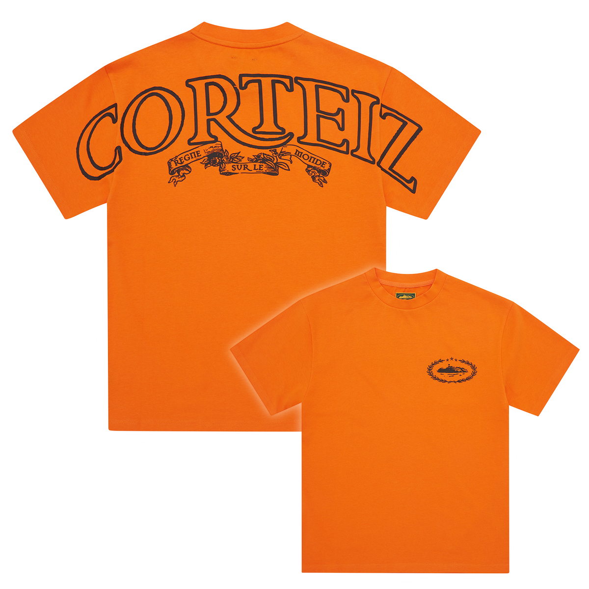 ROYALE HEAVYWEIGHT TEE [ORANGE] – CRTZRTW