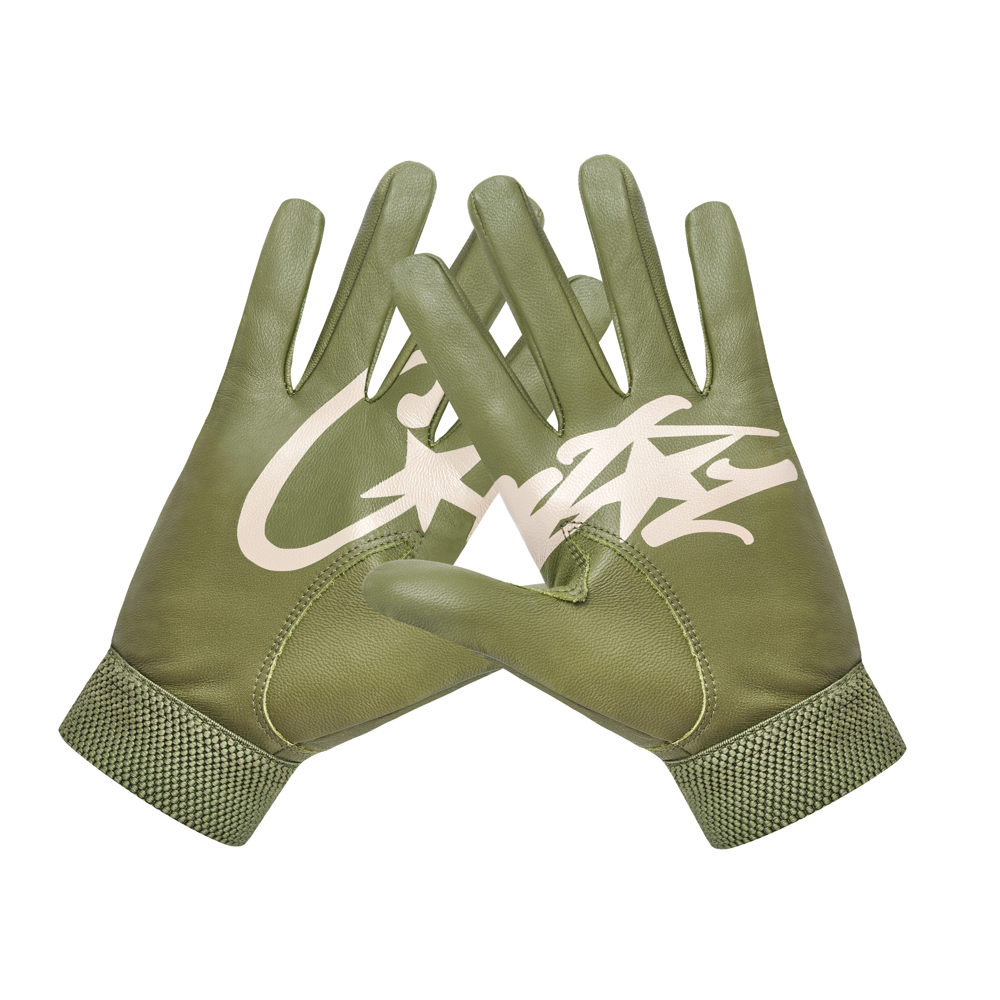 LEATHER GLOVES [GUTTA GREEN]