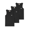 HMP ESSENTIALS TANK TOP [3PK] [BLACK]