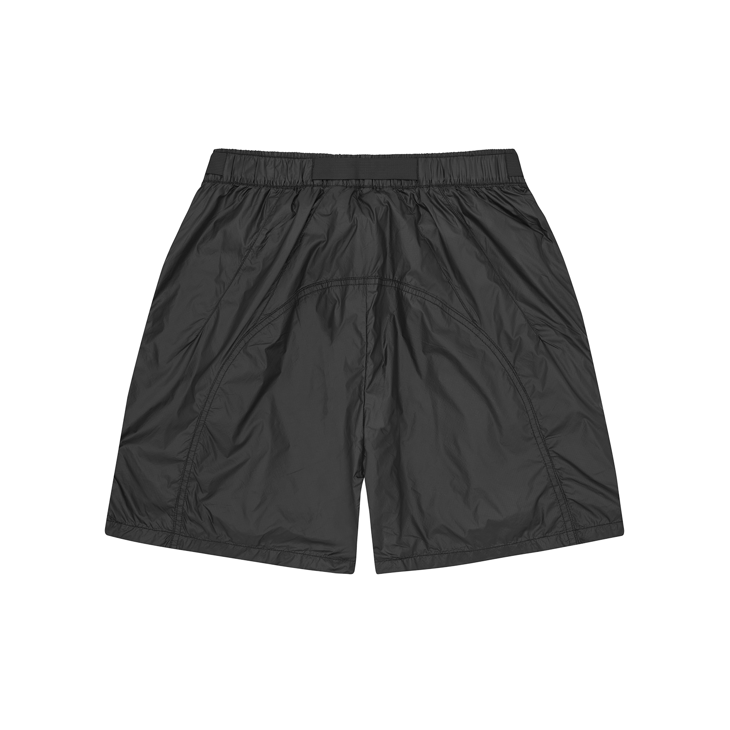 ALCATRAZ NYLON PATCH SHORT [BLACK]