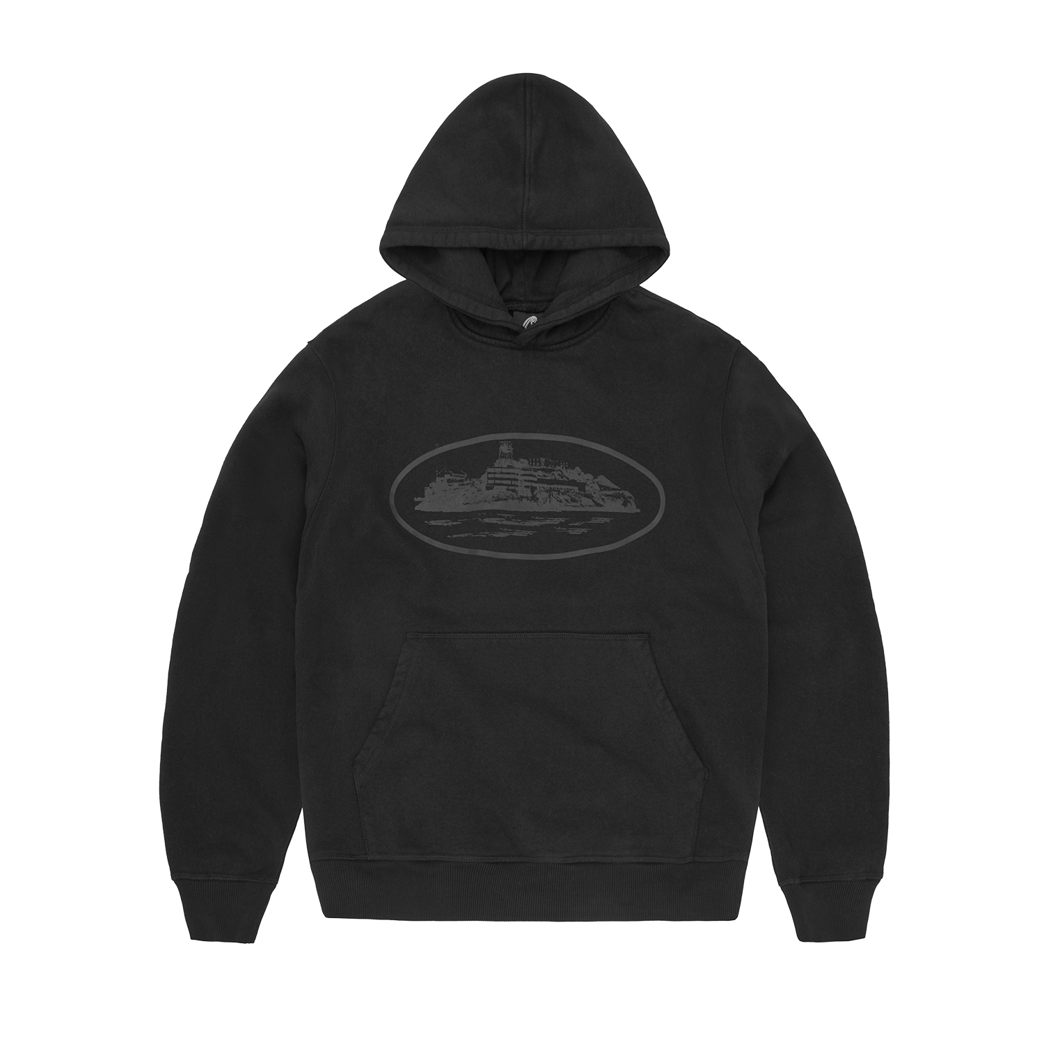 ALCATRAZ HOODIE [TRIPLE BLACK]