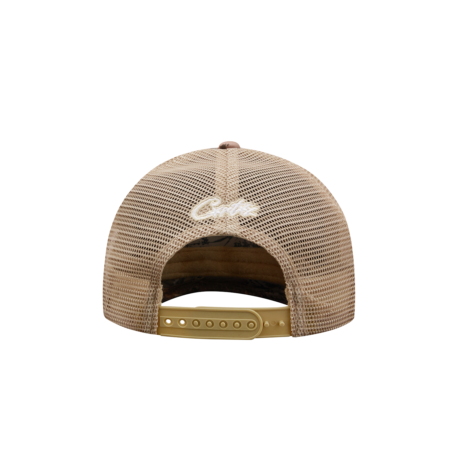 ISLAND PUFF PRINT TRUCKER HAT [FOREST CAMO]