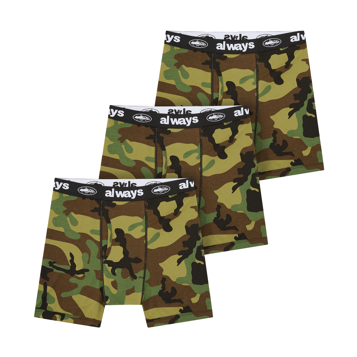 ALWEIZ CAMO BOXERS [3 PACK]
