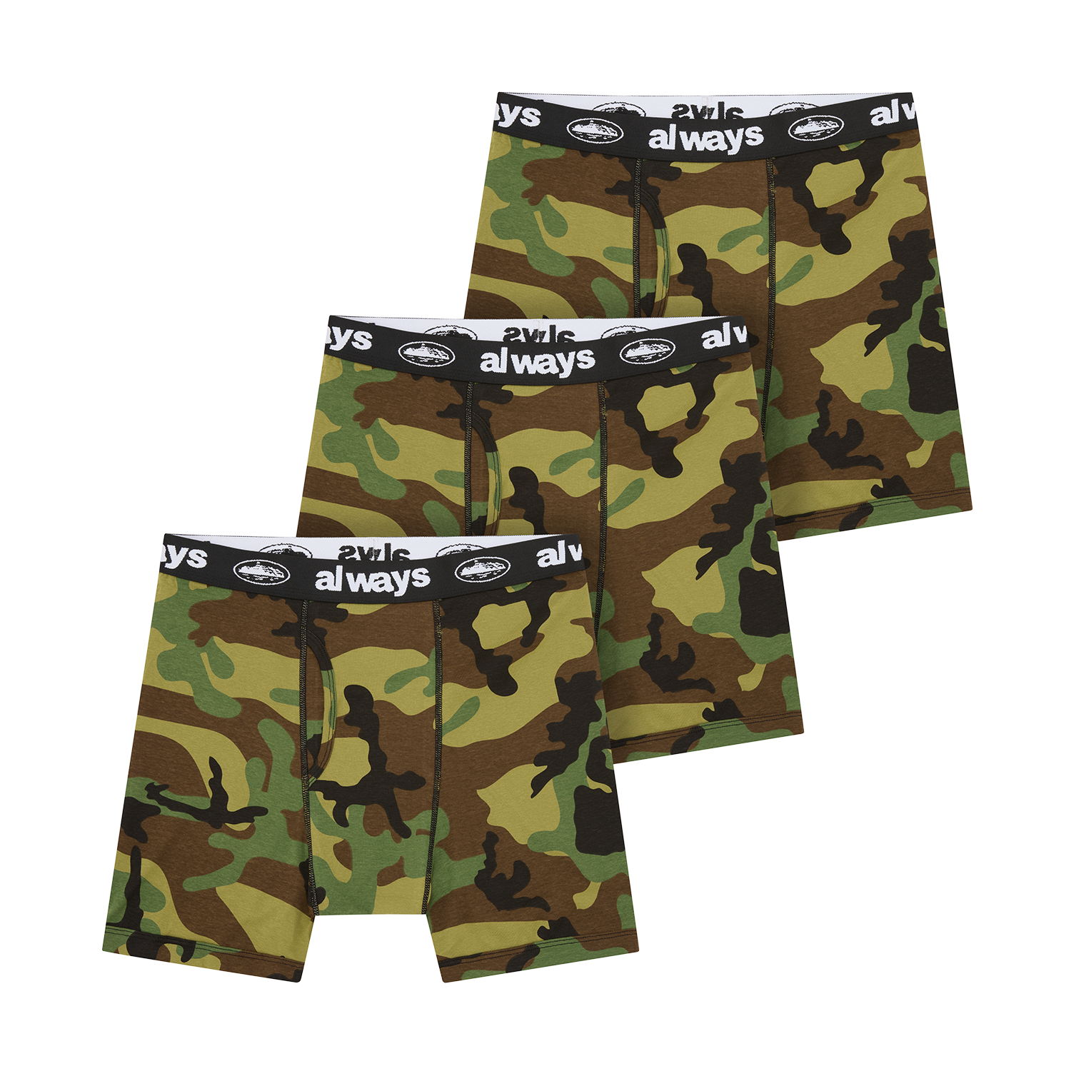 ALWEIZ CAMO BOXERS [3 PACK]
