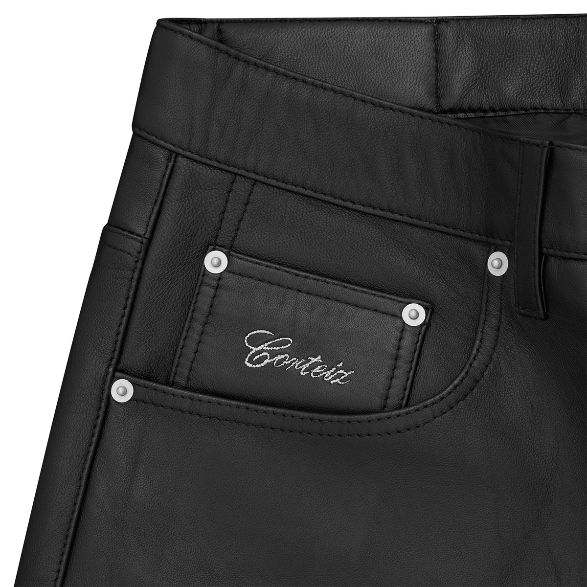 ARDWEAR LEATHER SHORT [BLACK]
