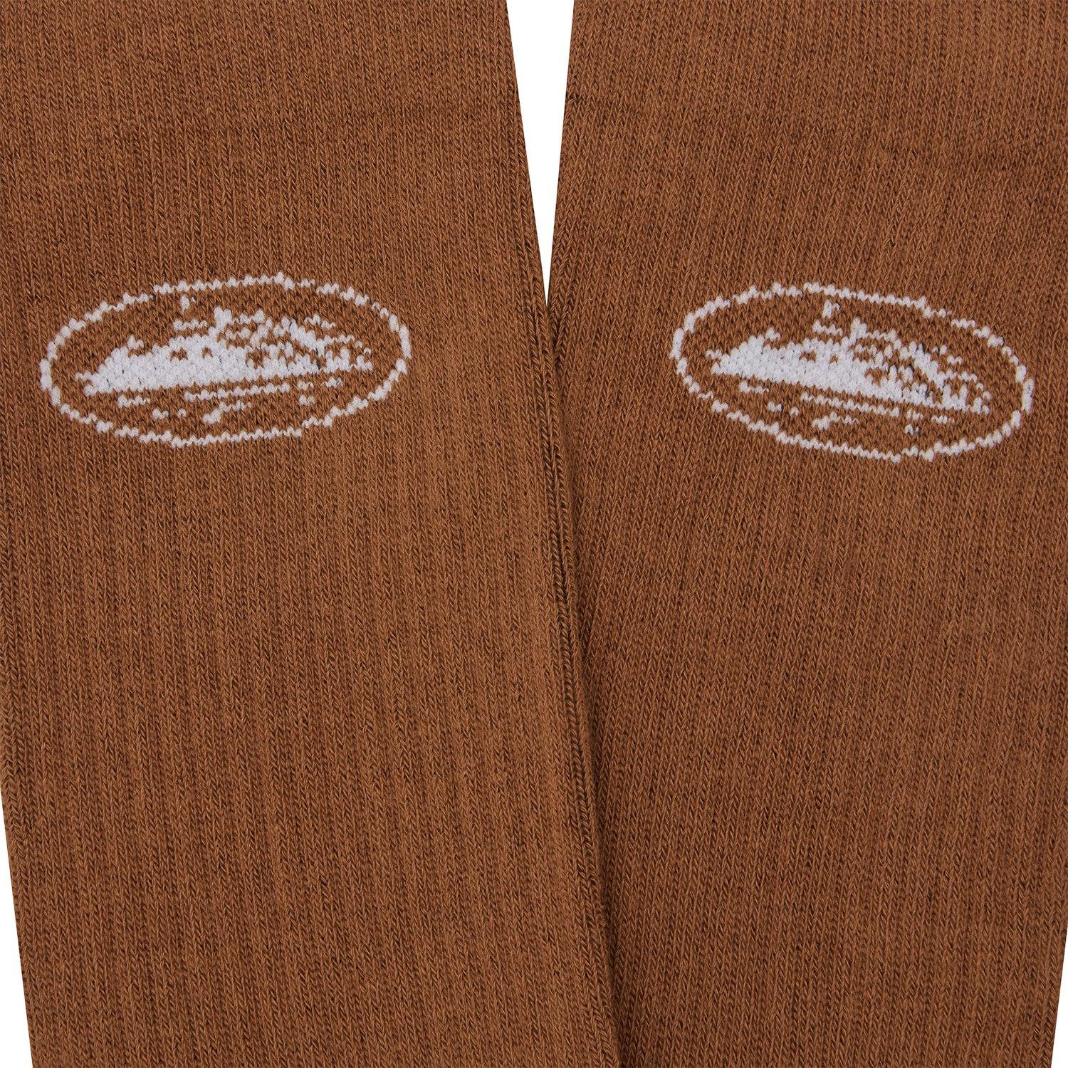 BROWN ALCATRAZ SOCKS [2 PACK]