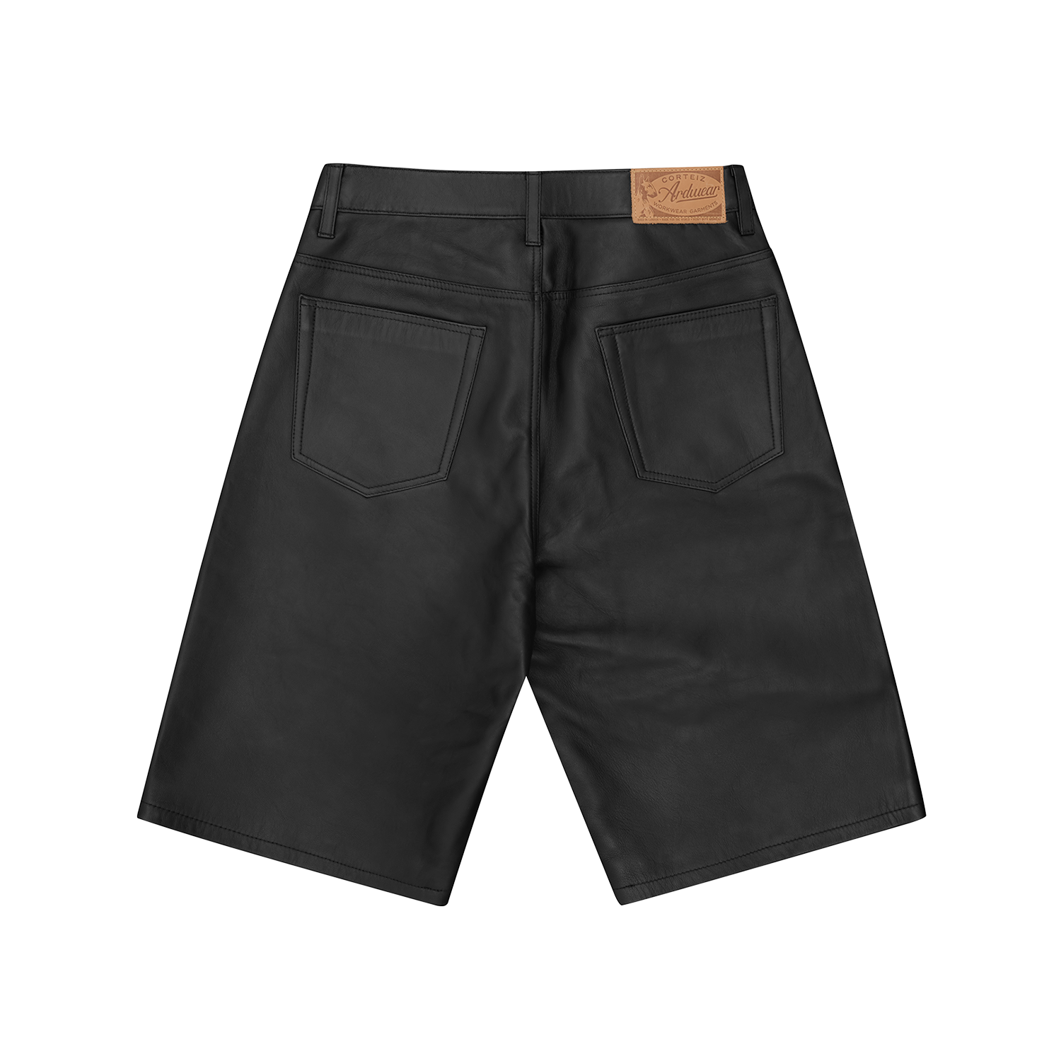 ARDWEAR LEATHER SHORT [BLACK]