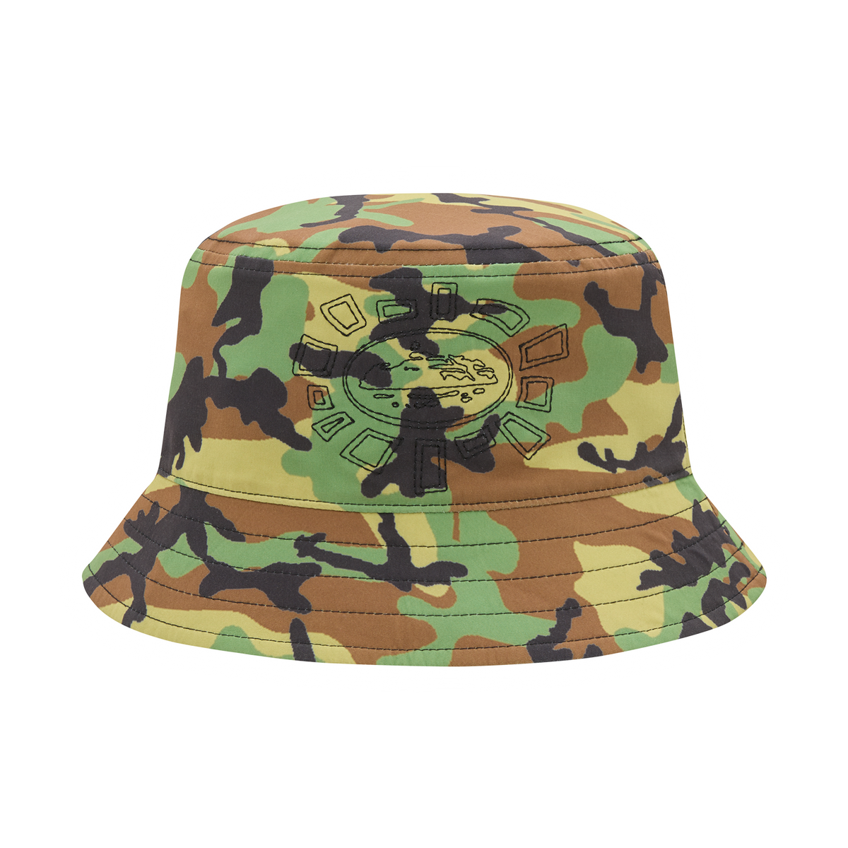 ALWEIZ REVERSIBLE BUCKET HAT [CAMO]