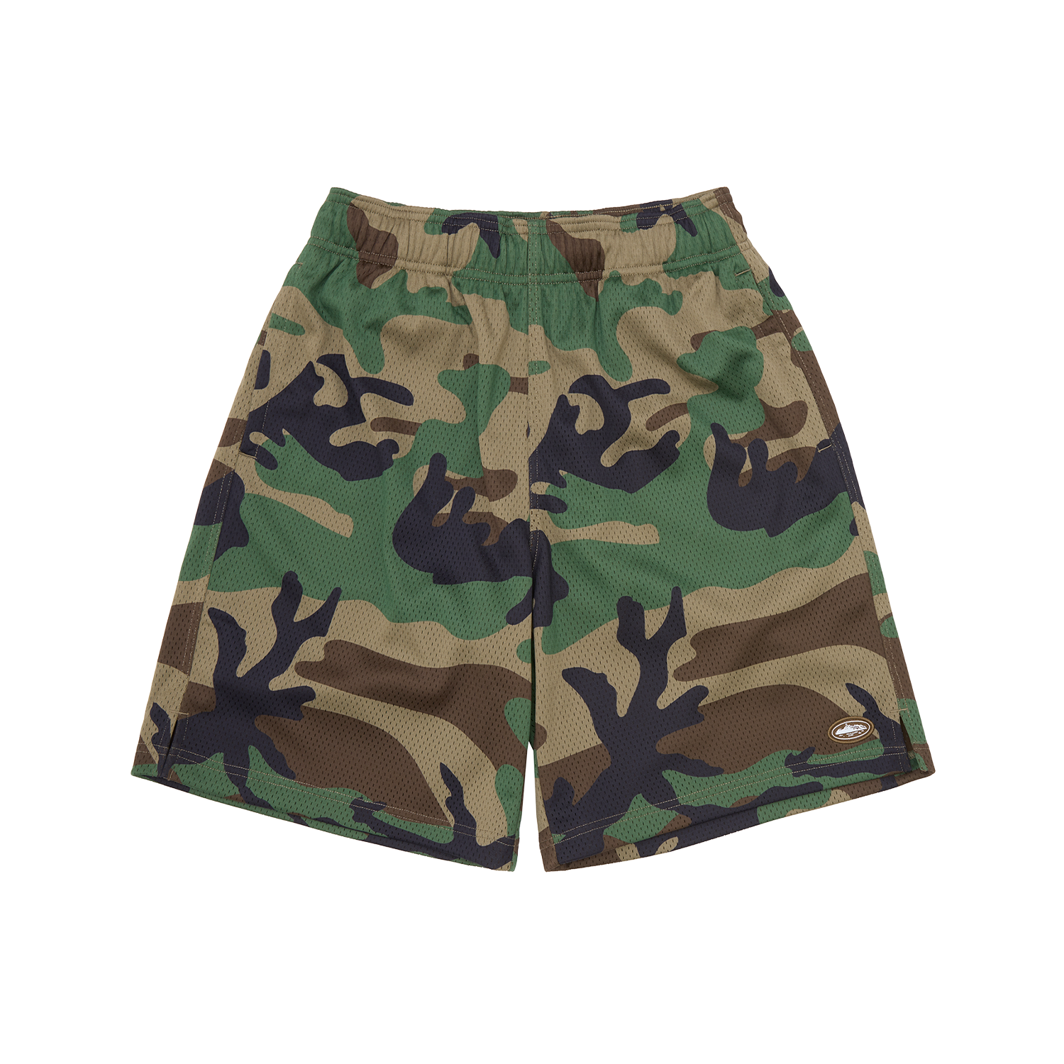 MINI ISLAND MESH SHORT [WOODLAND CAMO]