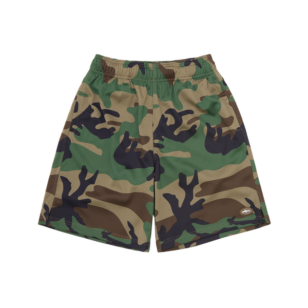 MINI ISLAND MESH SHORT [WOODLAND CAMO] – CRTZRTW