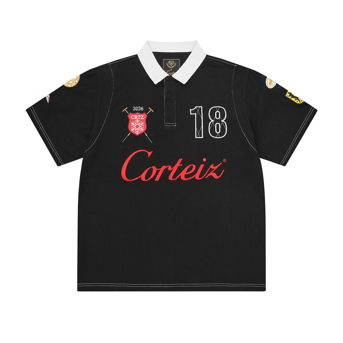 ALPINE POLO SHIRT [CLASSIQUE BLACK]