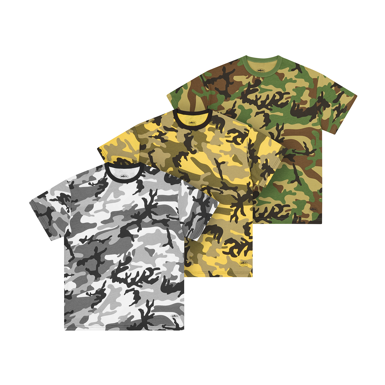 GUERILLAZ CAMO TEE [3PK] [MIXED]