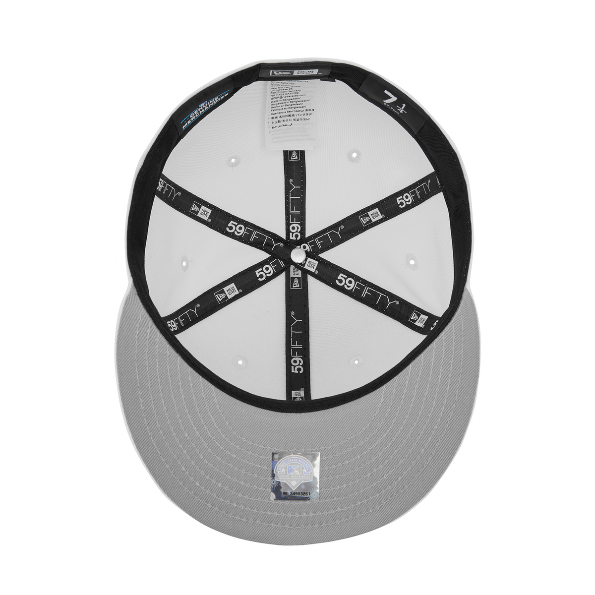 BBK STORM NEW ERA 59FIFTY FITTED CAP [WHITE]