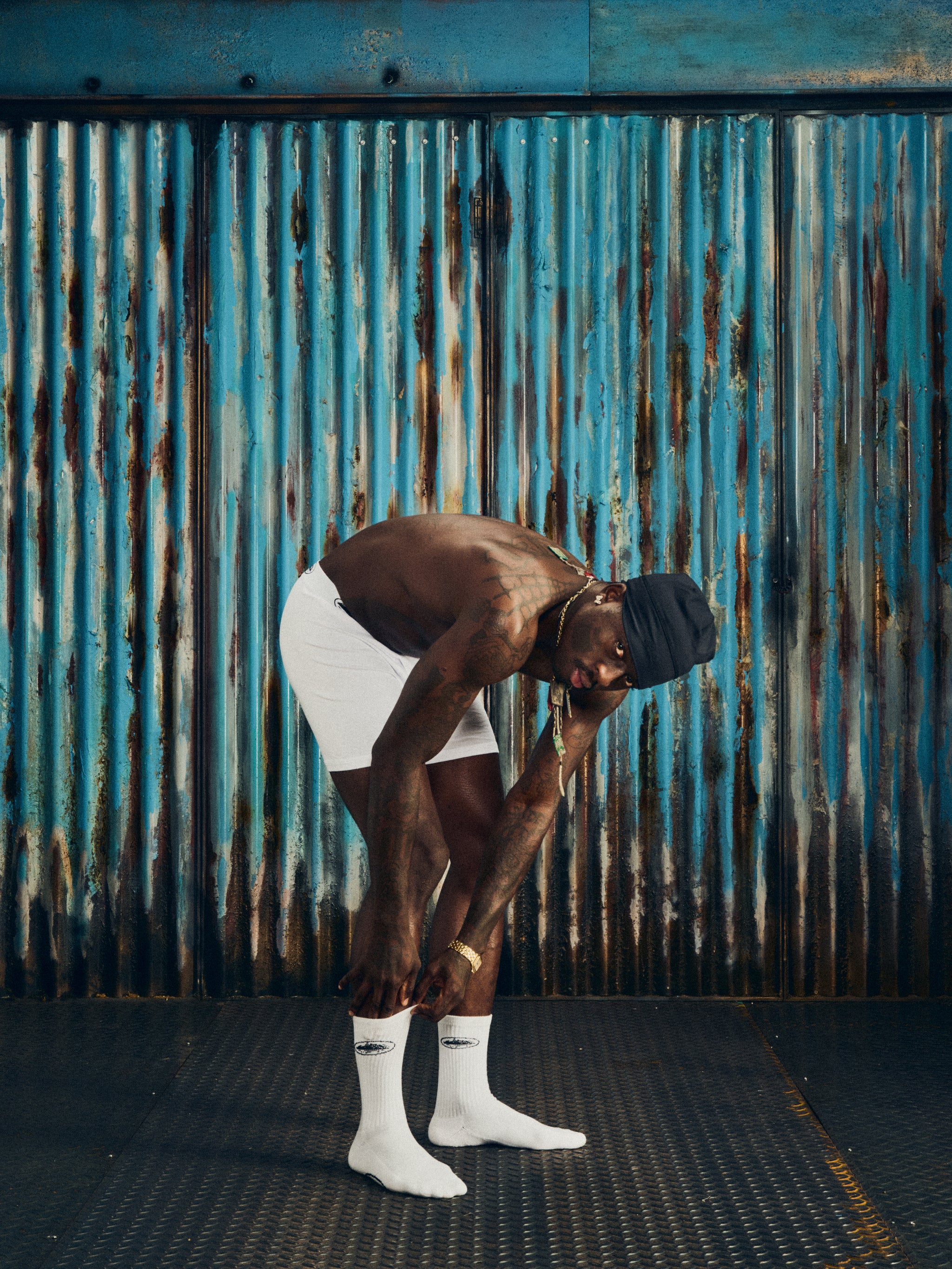 WHITE ALCATRAZ SOCKS [2 PACK]