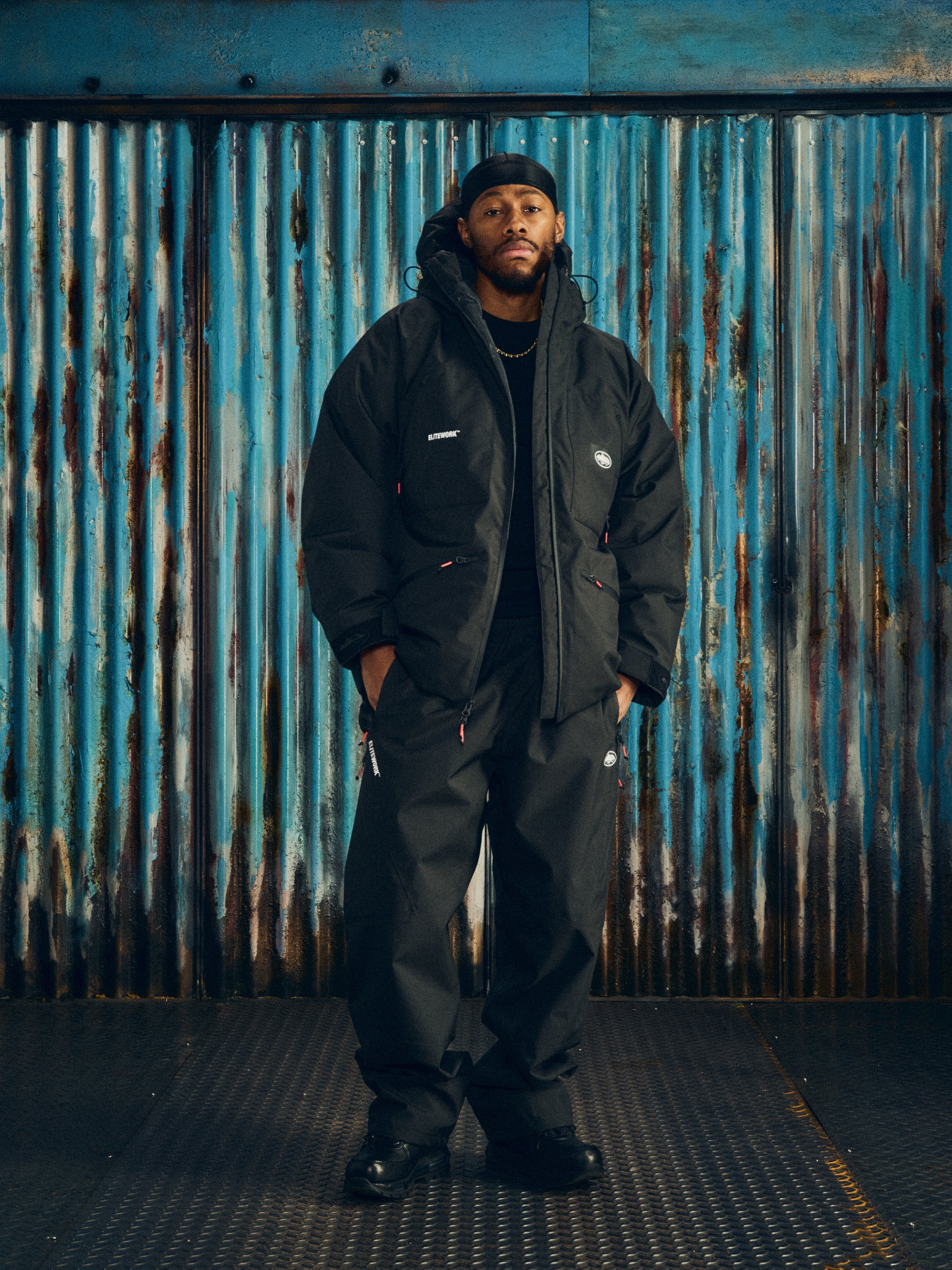Corteiz ELITEWORK 防水 シェルパンツ ブラック XXL ELITEWORK™ AVALANCHE SHELL PANT [BLACK] – CRTZRTW