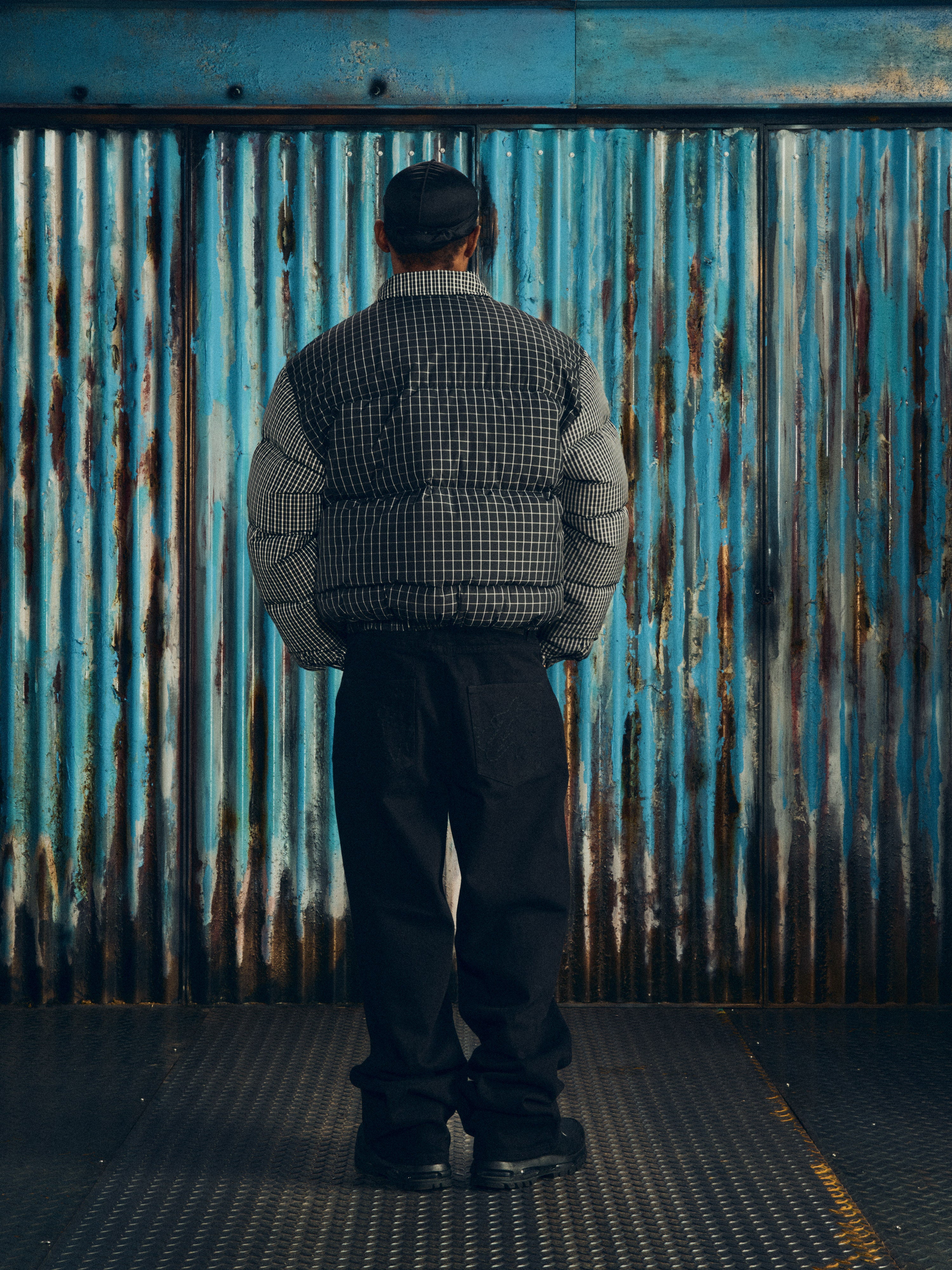I*u様 Corteiz ダウンジャケット M COLLAR BOLO DOWN JACKET [BLACK PLAID] – CRTZRTW